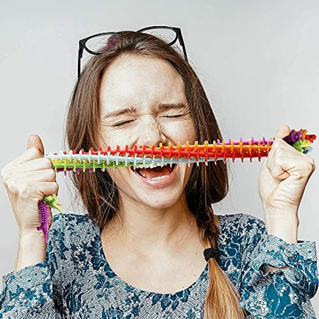 Sensory Fidget Stretchy Strings, Stress Relief String Toys for Kids and ...