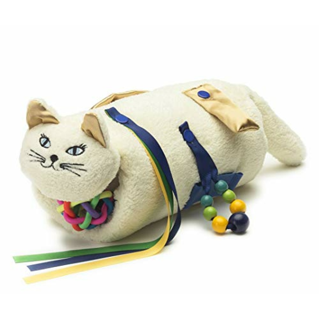 TwiddleCat White Sensory & Fidget Toy for Autistic Children, Dementia