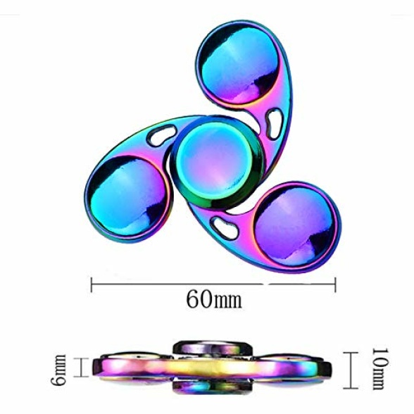 Cool Fidget Pack Toys Set, Novelty Fidgets Spinners Rainwbow