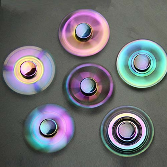 Fidget Spinner Pack,Transformable Fingertip Spinners Fingertip Gyro Toy  Sensory Fidget Toys Stress Relief Toys 