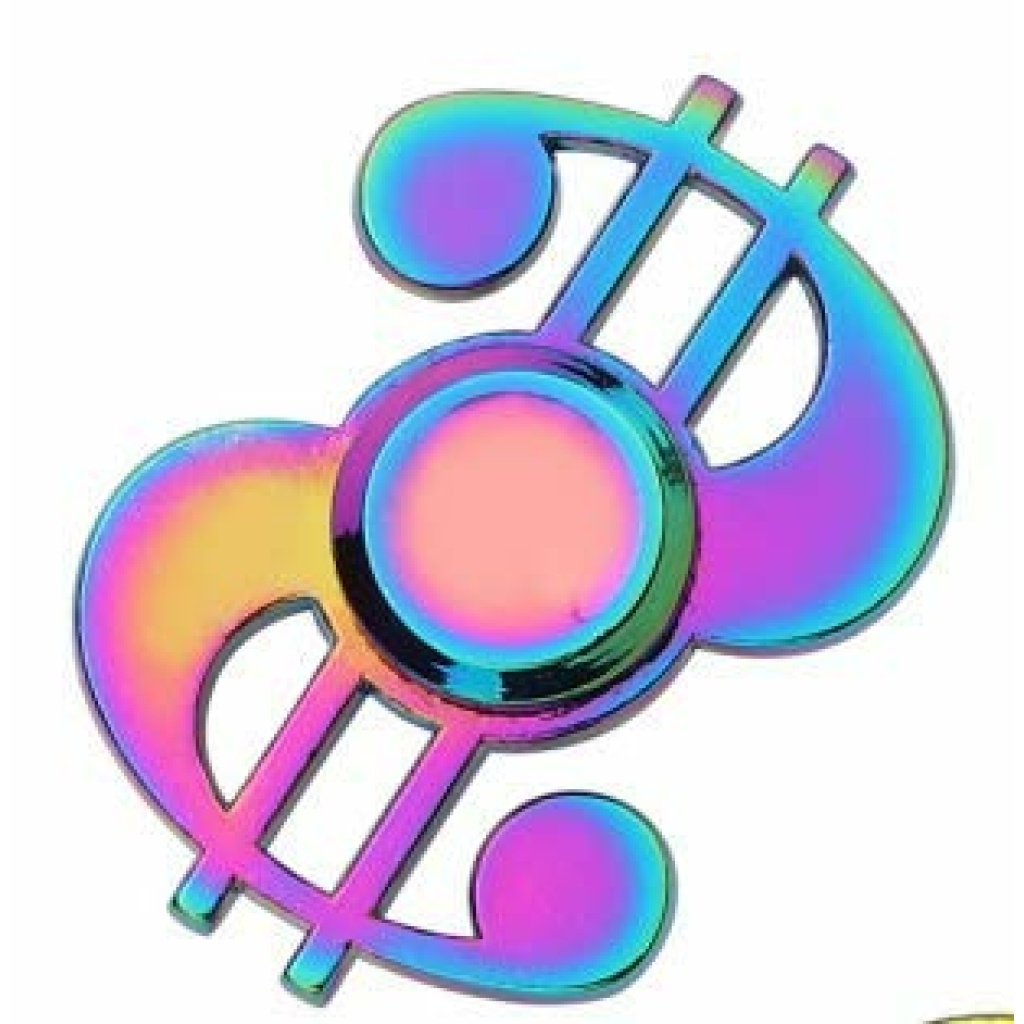 Rainbow Fidget Spinners Pack Stress Relief Toys for Kids Adults, Hand ...