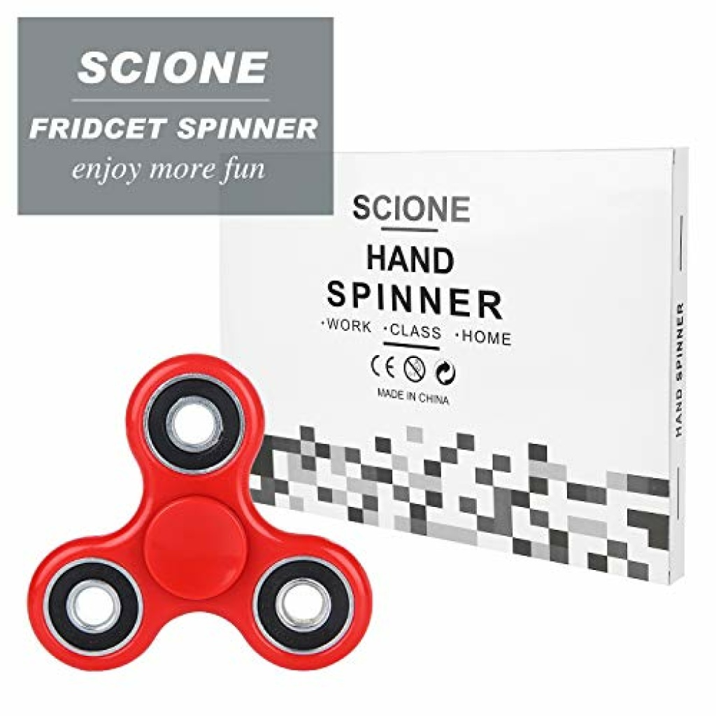 SCIONE Fidget Spinners 5 Pack for Kids Adults-Sensory Fidget Toys -ADHD ...