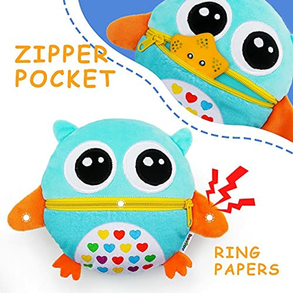 beetoy Sensory Buckle Pillow Toys for Toddlers 13, Learning Activity