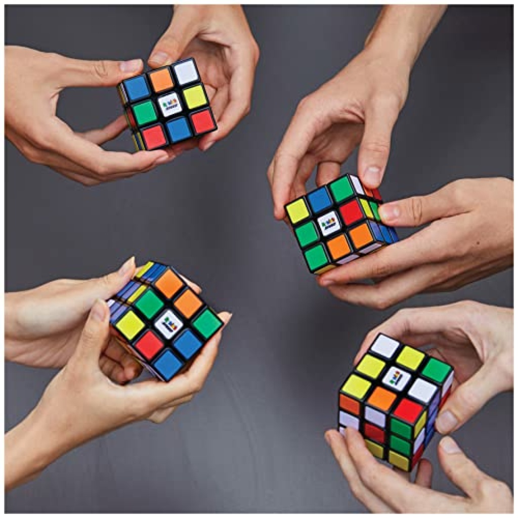 Rubikâ s Cube, The Original 3x3 Colour-Matching Puzzle, Classic Problem ...
